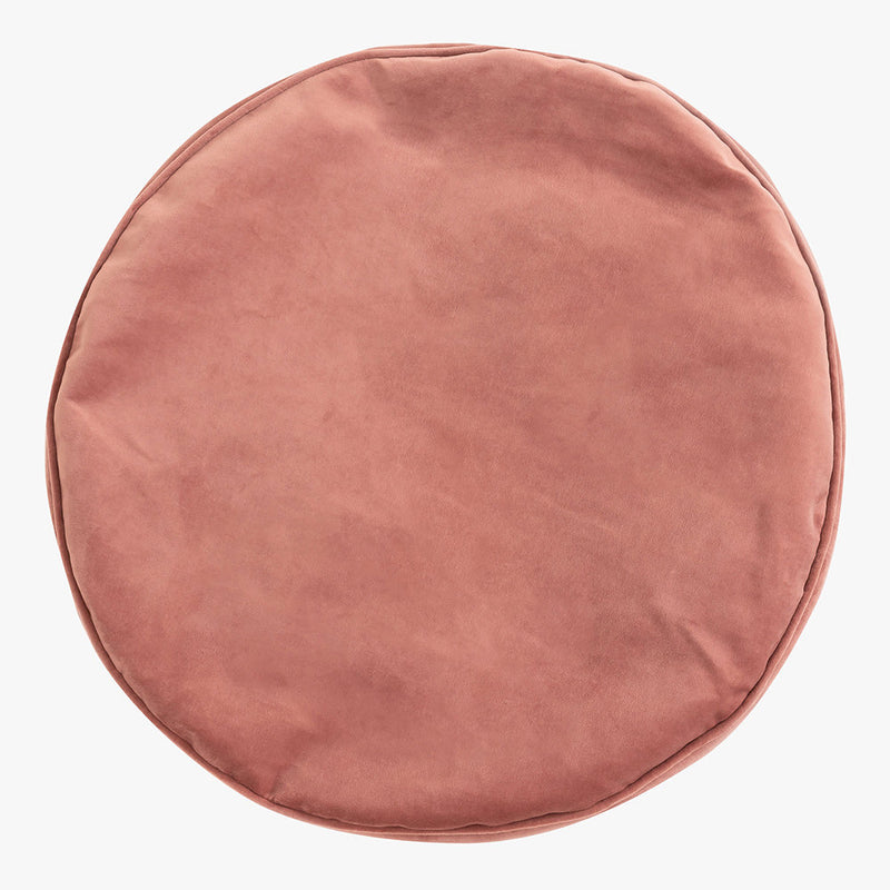 Milano Velvet Pouffe Footstool - Pink