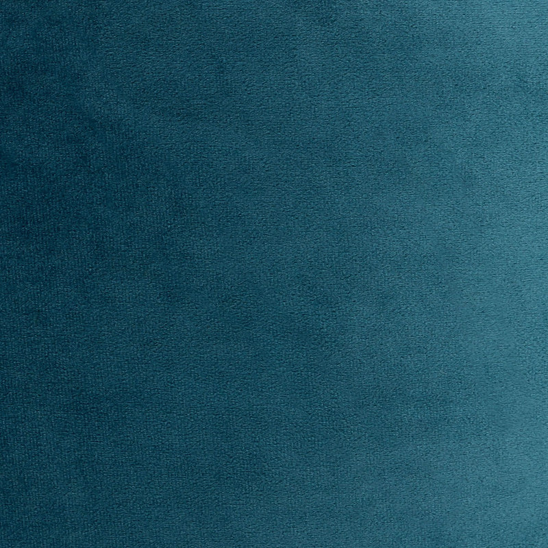 Milano Velvet Pouffe Footstool - Teal