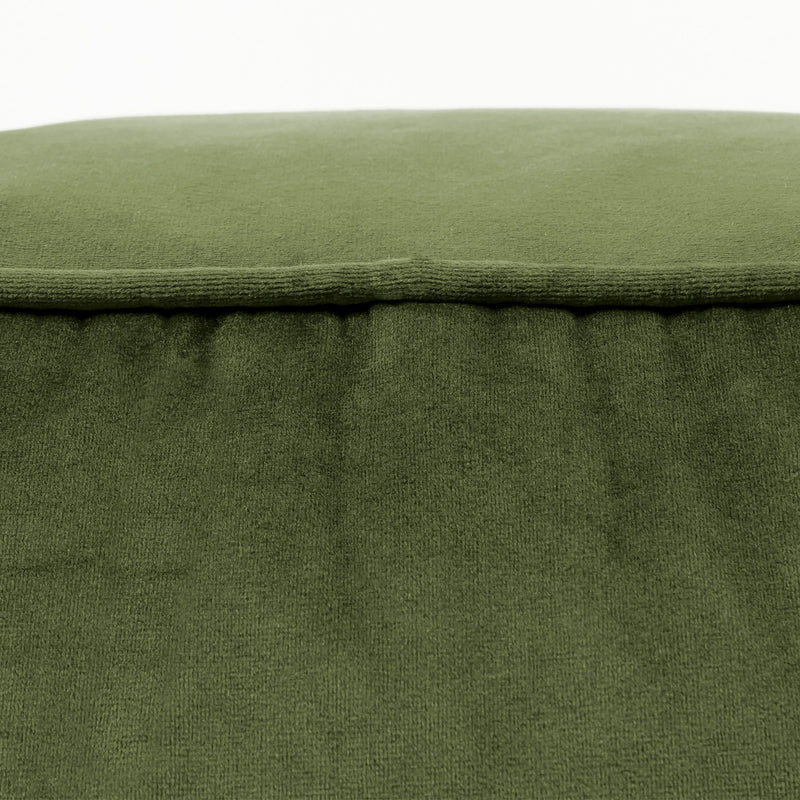 Milano Velvet Pouffe Footstool - Sage Green
