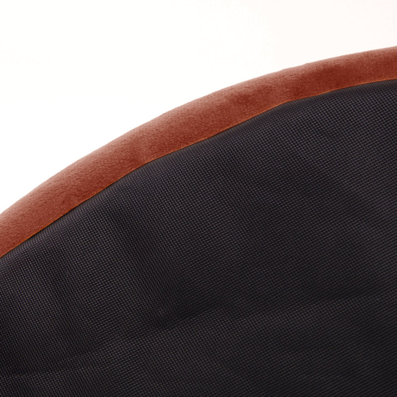 Milano Velvet Pouffe Footstool - Terracotta