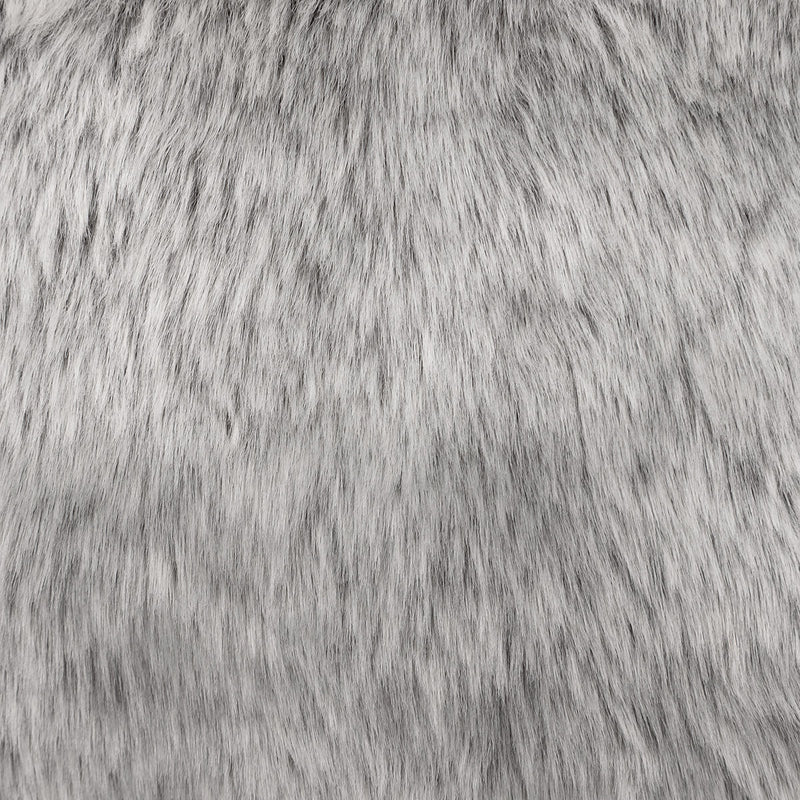 Kids Kingston Luxury Faux Fur Classic Bean Bag - Grey