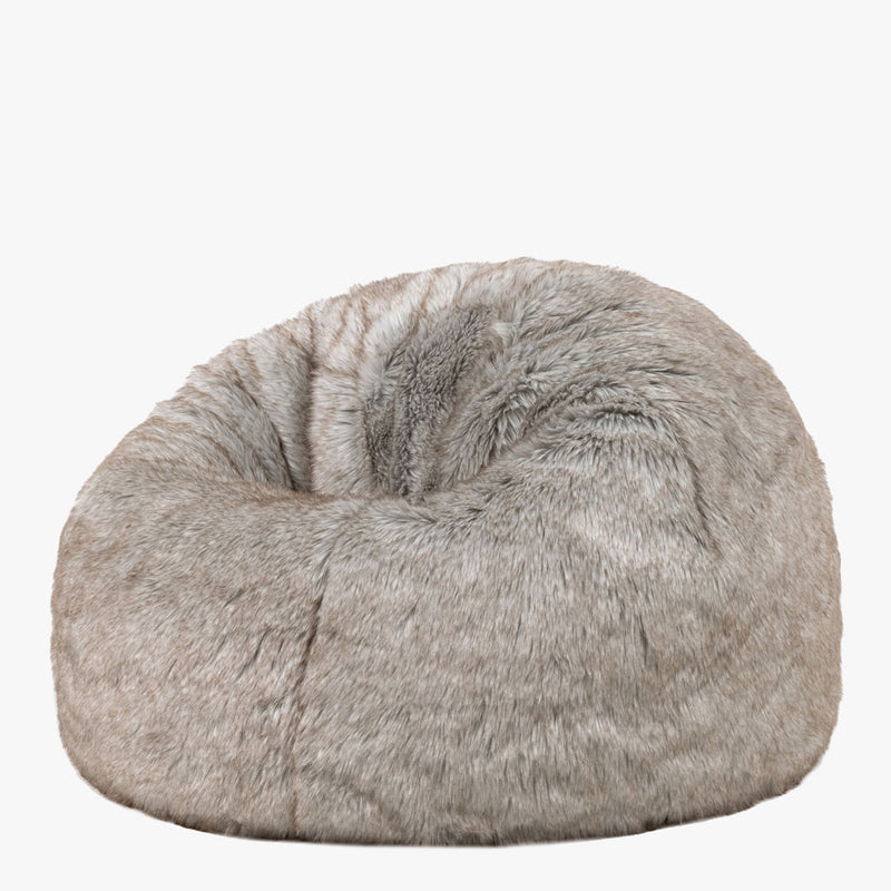 Kids Kingston Luxury Faux Fur Classic Bean Bag - Lapin