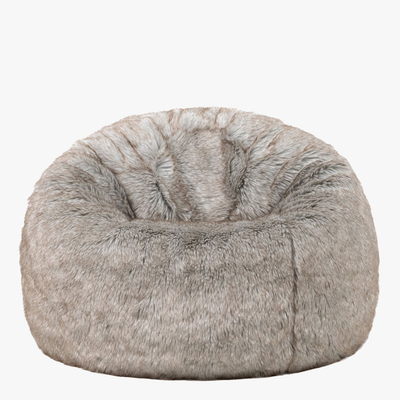 Kids Kingston Luxury Faux Fur Classic Bean Bag - Lapin