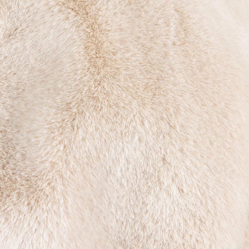 Kids Kingston Luxe Faux Fur Classic Bean Bag - Natural