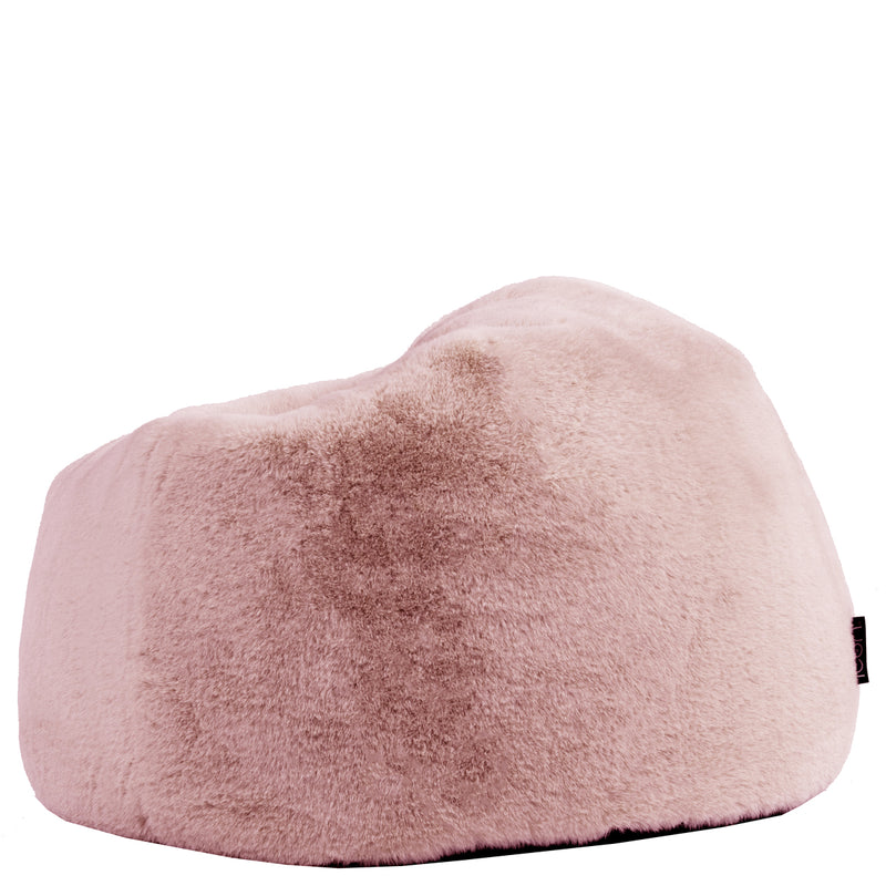 Kids Kingston Luxe Faux Fur Classic Bean Bag - Pink