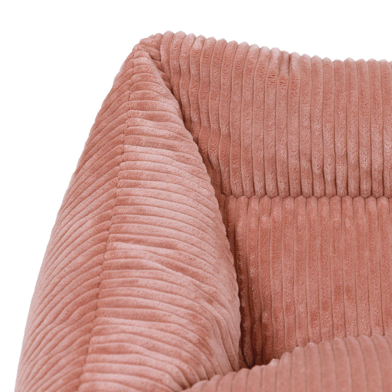 Kids Cecilia Corduroy Sofa Bean Bag - Pink