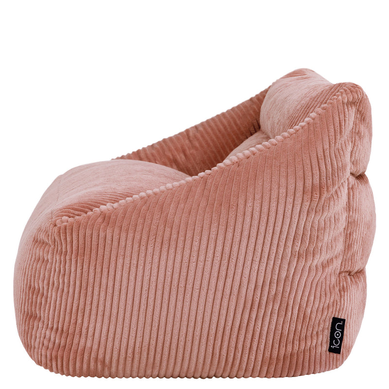 Kids Cecilia Corduroy Sofa Bean Bag - Pink