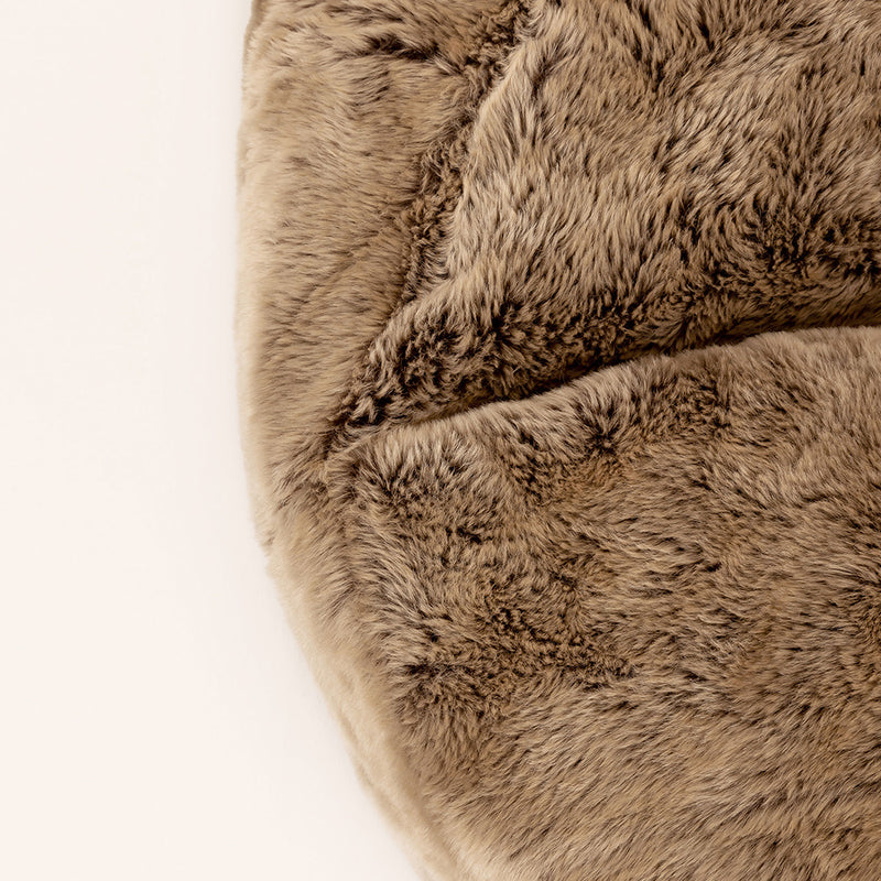 Ottawa Two-seater Giant Faux Fur Bean Bag