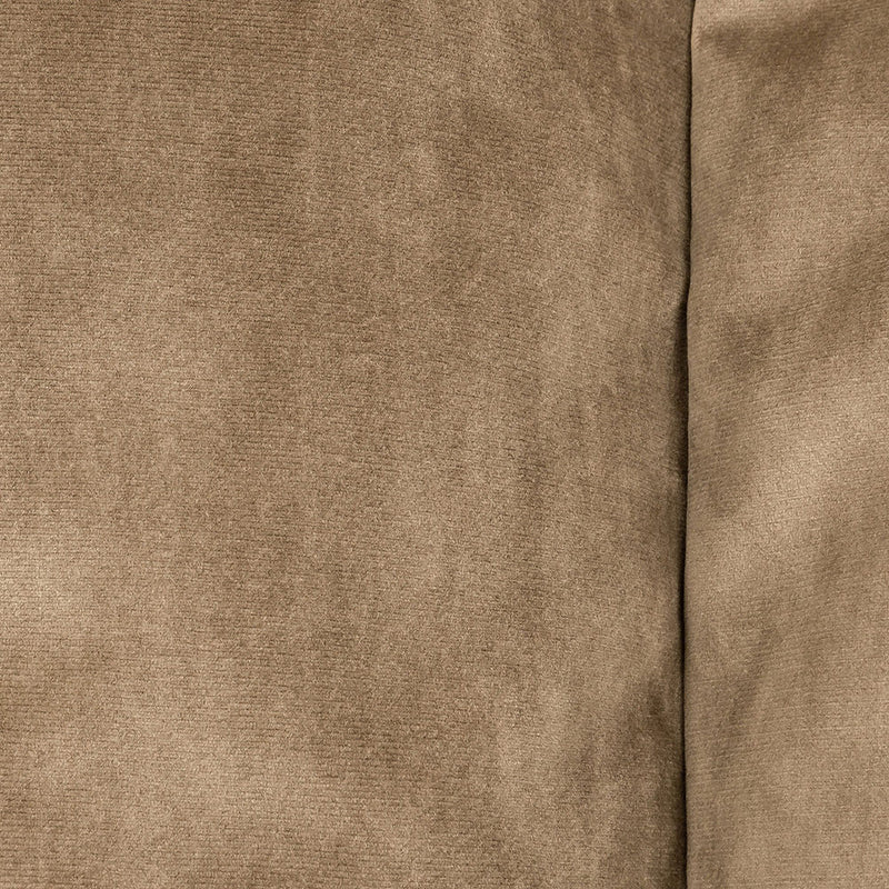 Sirena Velvet Bean Bag Accent Chair - Mocha Brown