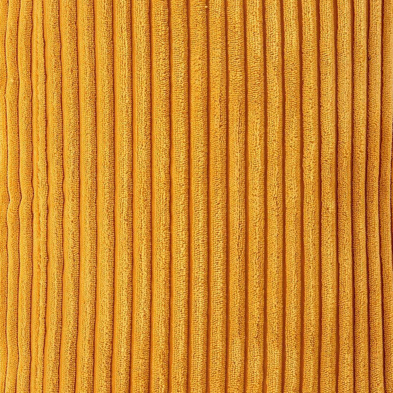 Dalton Cord High Back Bean Bag Recliner - Ochre Yellow
