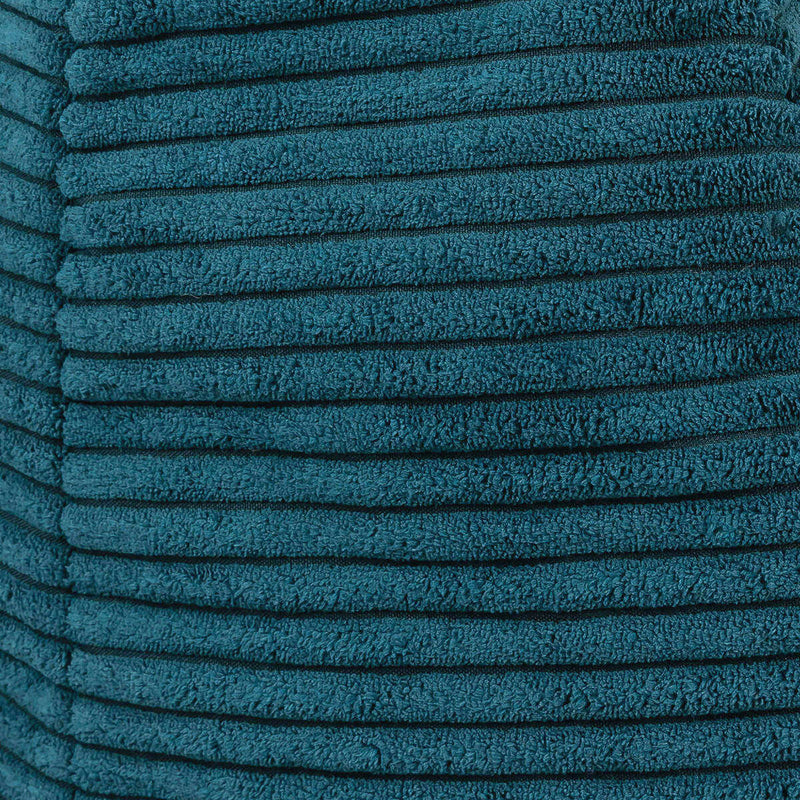 Dalton Cord High Back Bean Bag Recliner - Teal