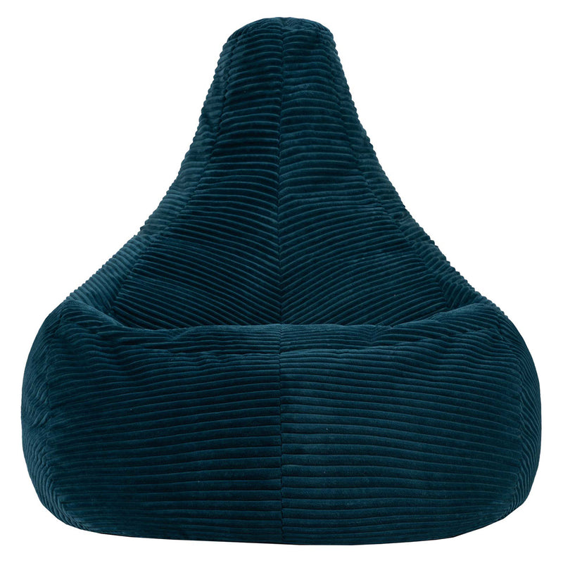 Dalton Corduroy XL Recliner Bean Bag - Teal