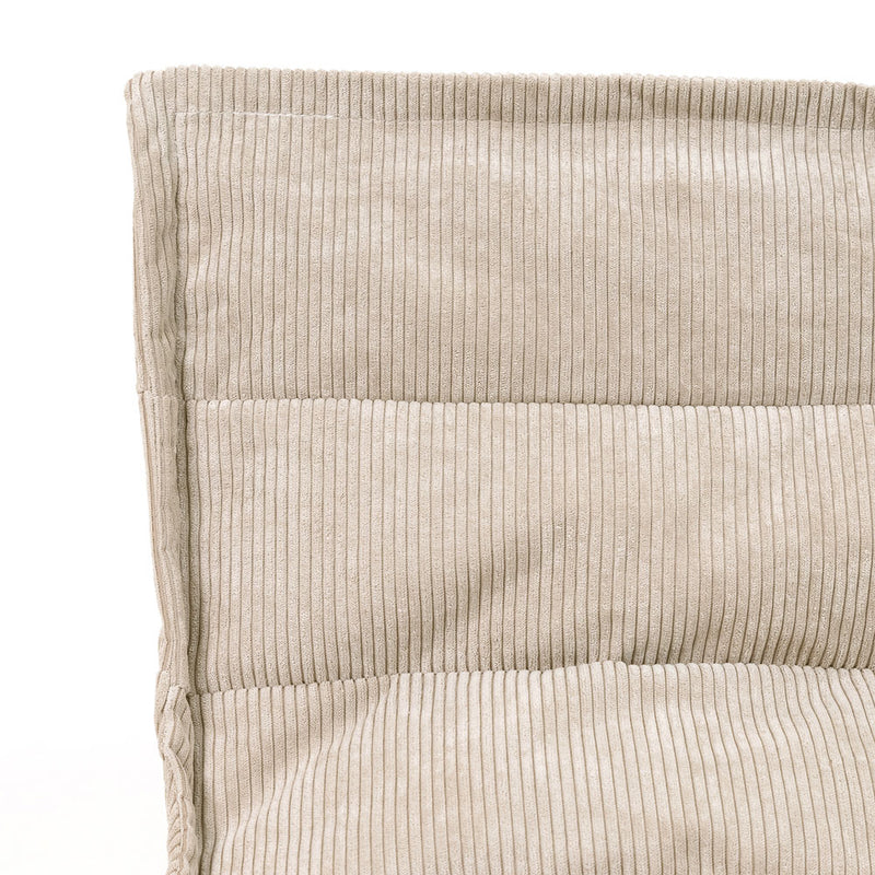 Dolce Corduroy Lounger - Natural