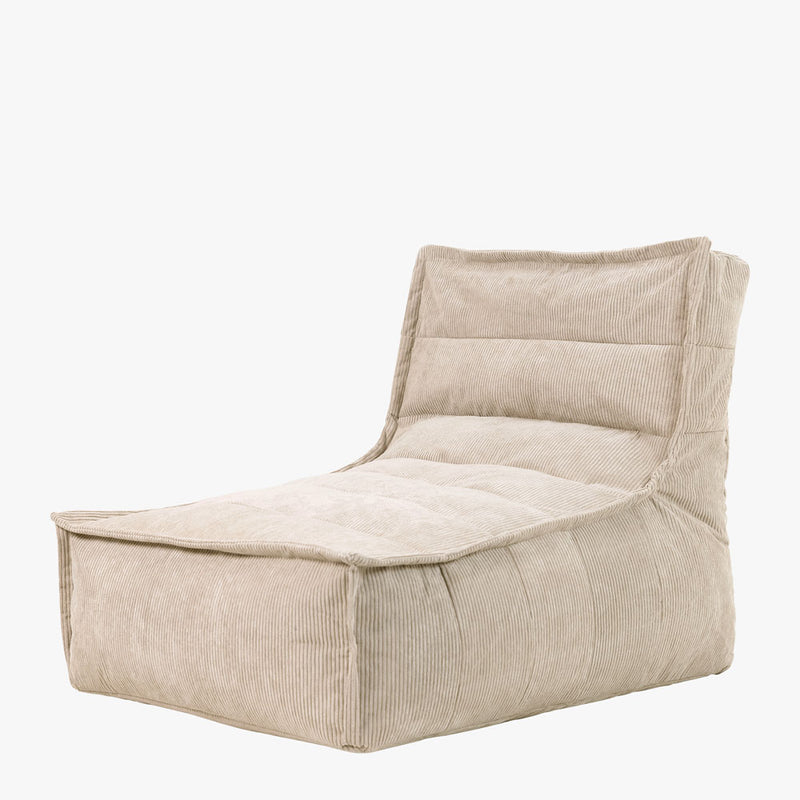 Dolce Corduroy Lounger - Natural