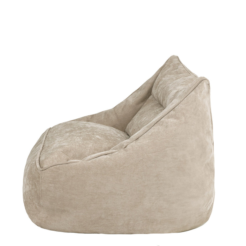 Cecilia Chenille Sofa Bean Bag - Natural