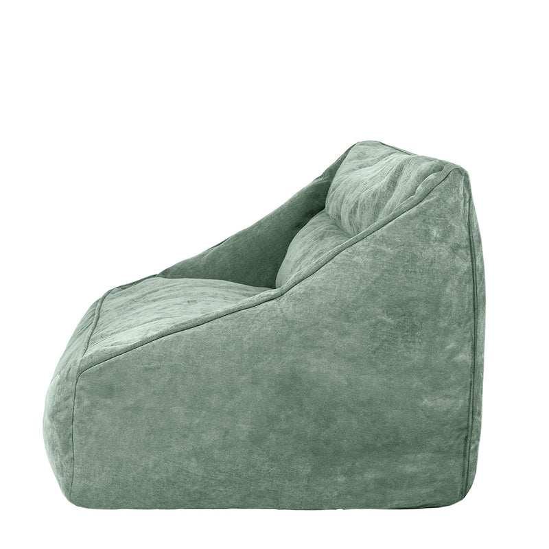 Cecilia Chenille Sofa Bean Bag - Sage Green