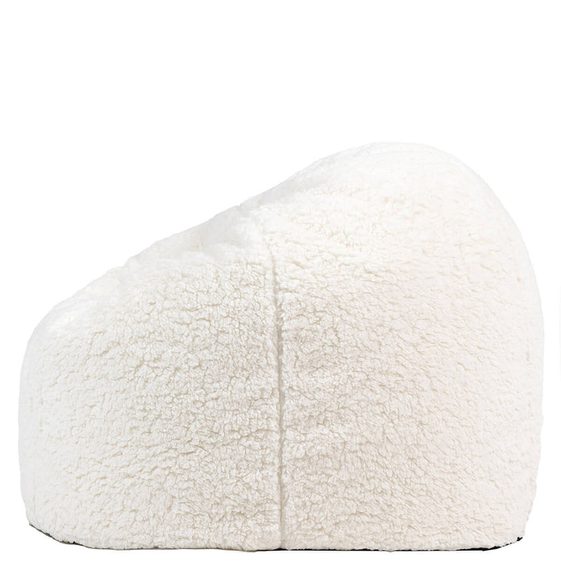 Kids XL Kingston Teddy Fleece Classic Bean Bag - Natural