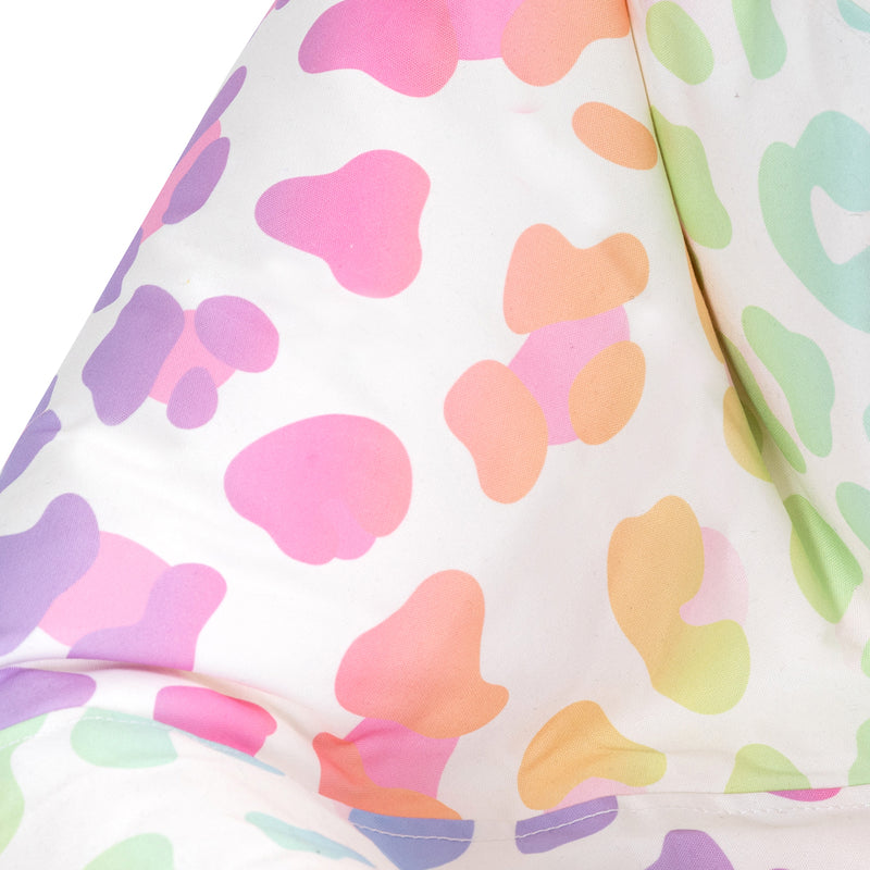 Kids XL Ombre Leopard Print Bean Bag