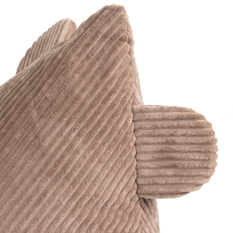 Kids Animal Friends Lounger Bean Bag - Brown