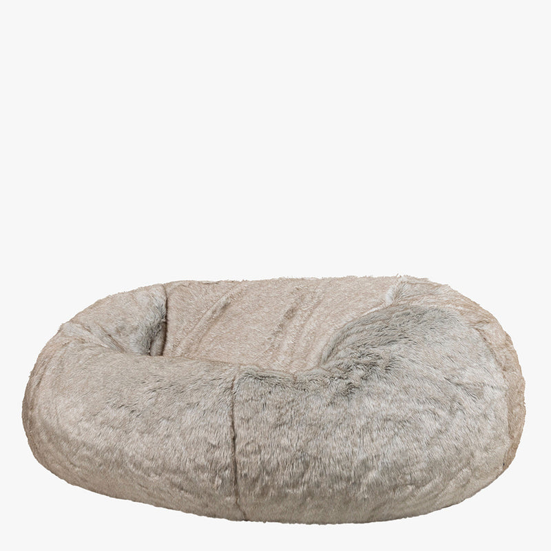 Lapin Cloud Two-seater Faux Fur Bean Bag