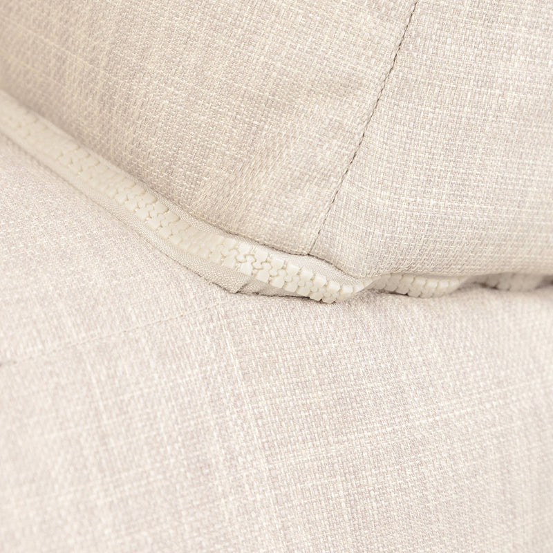 Noa Modular Corner Bean Bag Chair - Outdoor Woven - Natural