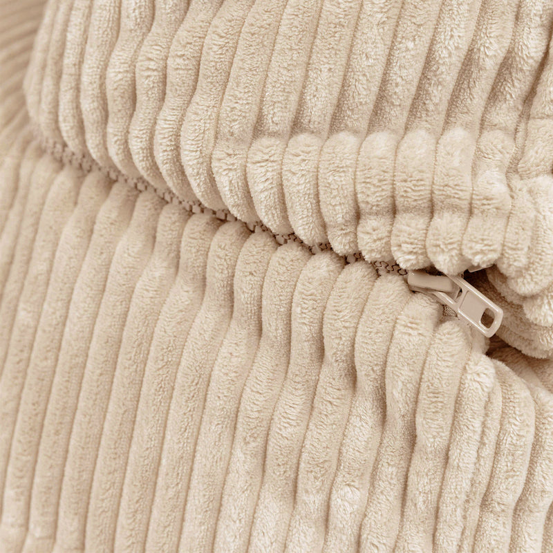 Noa Modular Bean Bag Chair - Jumbo Cord - Stone