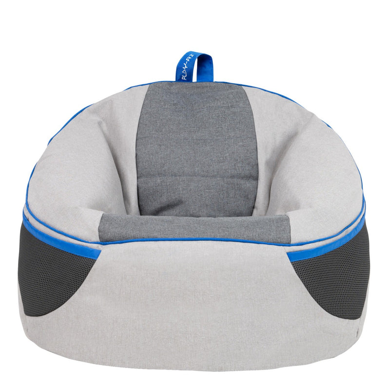 Alpha Kids Gaming Bean Bag Chair - Grey