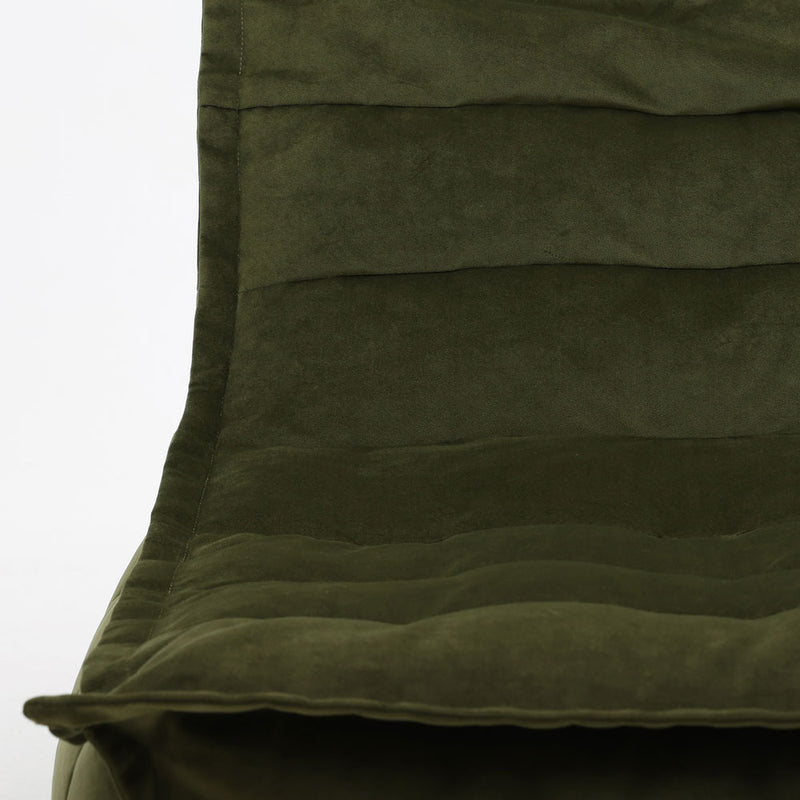 Kota Velvet Sofa - Olive